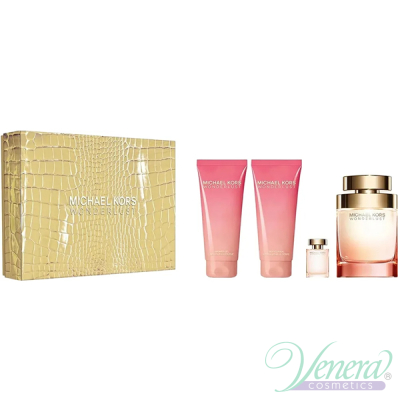 Michael Kors Wonderlust (EDP 100ml + EDP 4ml + BL 100ml +SG 100ml) για γυναίκες Γυναικεία σετ