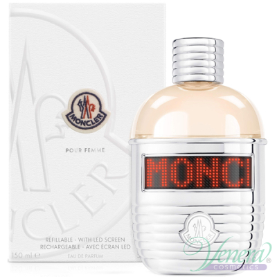 Moncler pour Femme EDP 150ml with LED Screen Refillable για γυναίκες Γυναικεία Аρώματα