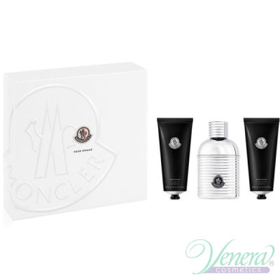 Moncler pour Homme Set (EDP 100ml + Shampoo 100ml + SG 100ml) για άνδρες Αρσενικά Σετ