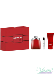 Mont Blanc Legend Red Set (EDP 100ml + EDP 7.5ml + SG 100ml) για άνδρες Αρσενικά Σετ
