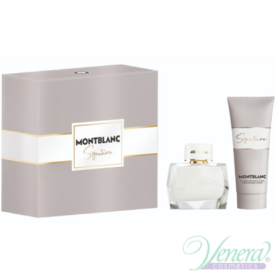 Mont Blanc Signature Set (EDP 50ml + BL 100ml) για γυναίκες Γυναικεία Σετ