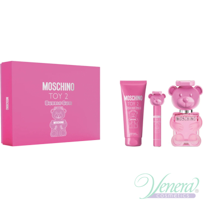 Moschino Toy 2 Buble Gum Set (EDT 100ml + EDT 10ml + BL 100ml) για γυναίκες Γυναικεία Σετ