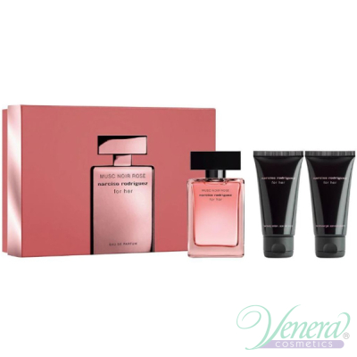 Narciso Rodriguez Musc Noir Rose for Her Set (EDP 50ml + BL 50ml + SG 50ml) για γυναίκες Γυναικεία Σετ