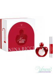 Nina Ricci Nina Rouge Set (EDT 50ml + Lipstick) για γυναίκες Γυναικεία Σετ
