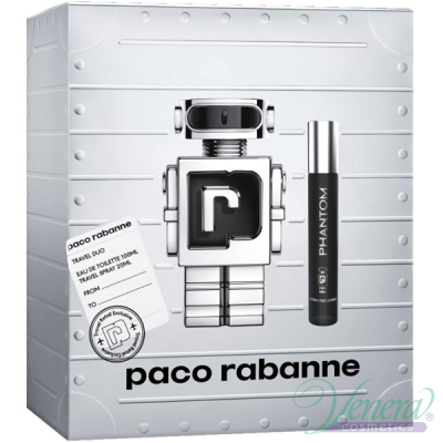 Paco Rabanne Phantom Set (EDT 100ml + EDT 20ml) για άνδρες Αρσενικά Σετ