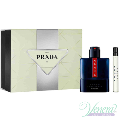 Prada Luna Rossa Ocean Eau de Parfum Set (EDP 100ml + EDP 10ml) για άνδρες Αρσενικά Σετ