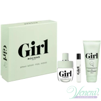 Rochas Girl Set (EDT 100ml + EDT 7.5ml + BL 100ml) για γυναίκες Γυναικεία σετ