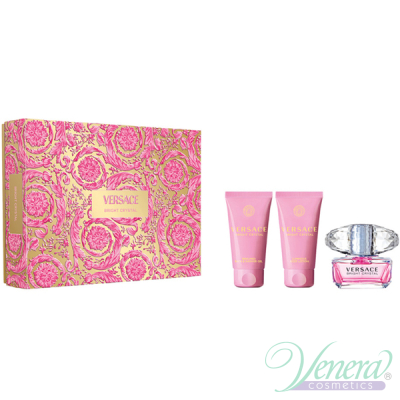 Versace Bright Crystal Set (EDT 50ml + BL 50ml + SG 50ml) για γυναίκες Γυναικεία σετ