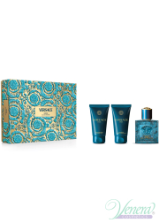 Versace Eros Eau de Parfum Set (EDP 50ml + AS B...