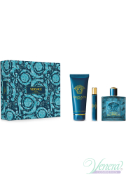 Versace Eros Eau de Parfum Set (EDP 100ml + EDP...