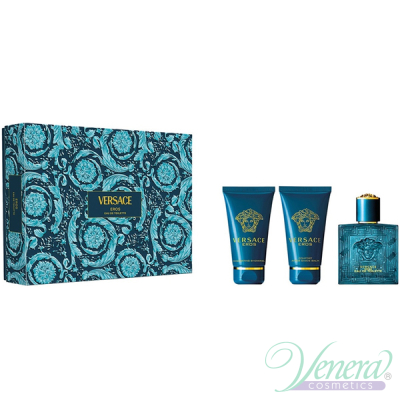 Versace Eros Set (EDT 50ml + AS Balm 50ml + SG 50ml) για άνδρες Αρσενικά Σετ