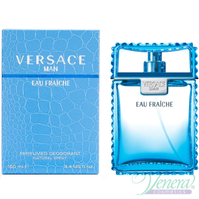 Versace Man Eau Fraiche Deo Spray 100ml για άνδρες Ανδρικά προϊόντα προσώπου και σώματος για άντρες