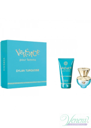 Versace Pour Femme Dylan Turquoise Set (EDT 30ml + BL 50ml) για γυναίκες Γυναικεία Σετ