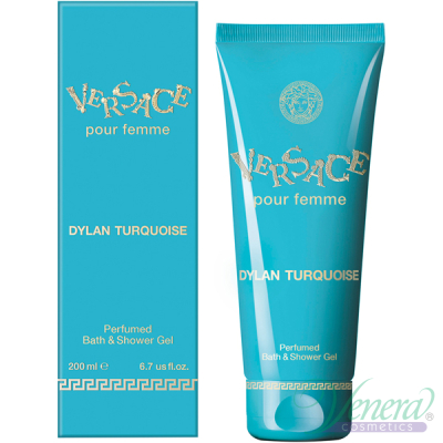 Versace Pour Femme Dylan Turquoise Body Gel 200ml για γυναίκες Γυναικεία προϊόντα για πρόσωπο και σώμα