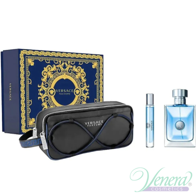 Versace Pour Homme Set (EDT 100ml + EDT 10ml + Bag) για άνδρες Γυναικεία Σετ