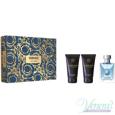 Versace Pour Homme Set (EDT 50ml + AS Balm 50ml + SG 50ml) για άνδρες Sets