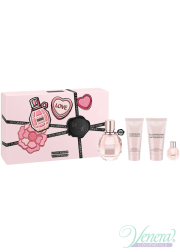 Viktor & Rolf Flowerbomb Set (EDP 50ml + EDP 7ml + Body Cream 40ml + BL 50ml) για γυναίκες Γυναικεία Σε