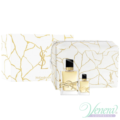 YSL Libre Set (EDP 50ml + EDP 7.5ml + Bag) για γυναίκες Γυναικεία Σετ