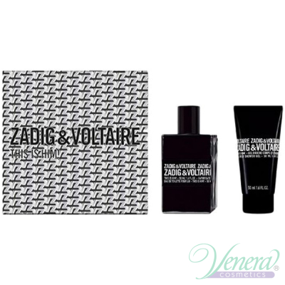 Zadig & Voltaire This is Him Set (EDT 50ml + SG 50ml) για άνδρες Ανδρικά Σετ