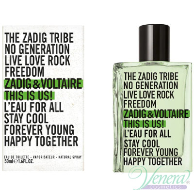 Zadig & Voltaire This is Us! L'eau For All EDT 50ml για άνδρες και Γυναικες Unisex Аρώματα