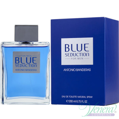 Antonio Banderas Blue Seduction EDT 200ml για άνδρες Men's Fragrance