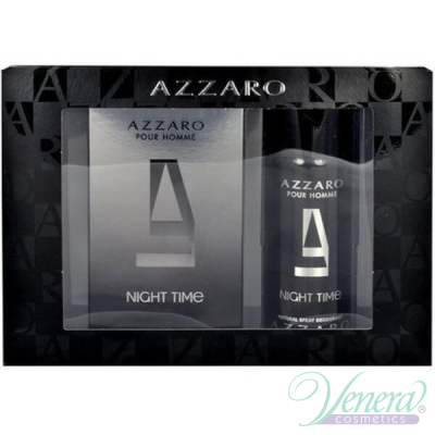 Azzaro Pour Homme Night Time Set (EDT 100ml + Deo Spray 150ml) για άνδρες Sets