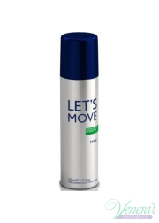 Benetton Let's Move  Deo Spray 150 για άνδρες