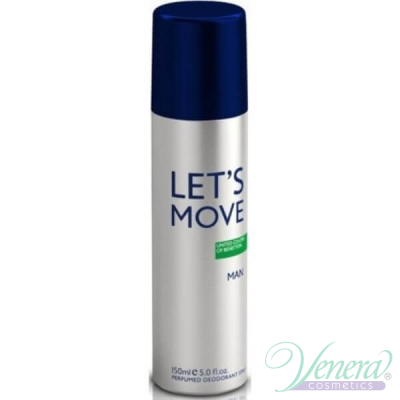 Benetton Let's Move  Deo Spray 150 for Men Men's face and body products