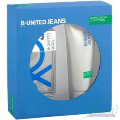 Benetton B.United Jeans Set (EDT 100ml + SG 200ml) για άνδρες Sets