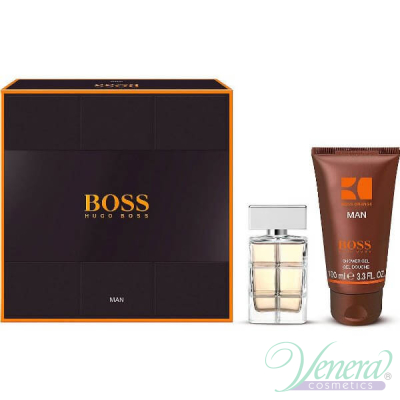 Boss Orange Man Set (EDT 40ml + SG 100ml) για άνδρες Gift Sets
