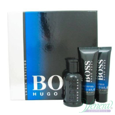 Boss Bottled Night Set (EDT 50ml + AS Balm 50ml + SG 50ml) για άνδρες Gift Sets