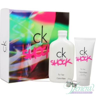 Calvin Klein CK One Shock Set (EDT 50ml + Body Lotion 100ml) για γυναίκες Γυναικεία σετ