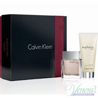 Calvin Klein Euphoria Set (EDT 50ml + SG 100ml) για άνδρες Αρσενικά Σετ