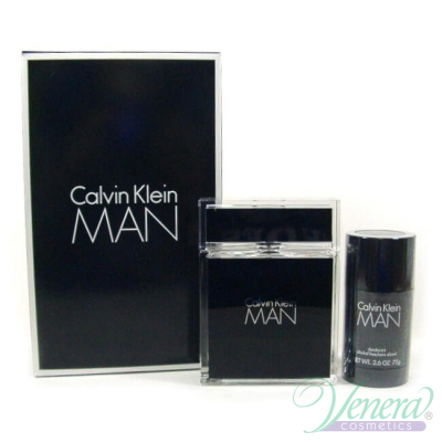 Calvin Klein Man Set (EDT 100ml + Deo Stick 75ml) για άνδρες Αρσενικά Σετ