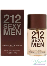 Carolina Herrera 212 Sexy EDT 30ml για άνδρες Ανδρικά Αρώματα