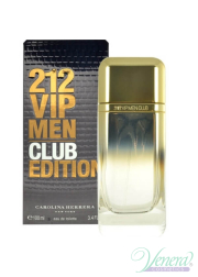 Carolina Herrera 212 VIP Men Club Edition EDT 100ml για άνδρες Ανδρικά Αρώματα