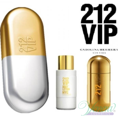 Carolina Herrera 212 VIP Set (EDP 50ml + Body Lotion 100ml) για γυναίκες Gift Sets
