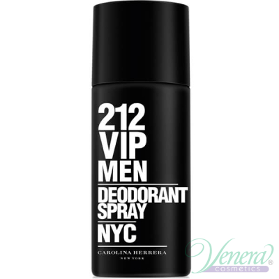 Carolina Herrera 212 VIP Men Deo Spray 150ml για άνδρες Men's face and body products