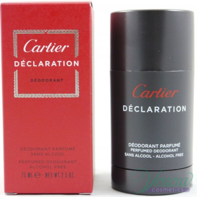 Cartier Declaration Deo Stick 75ml for Men Αρσενικά Προϊόντα για Πρόσωπο και Σώμα