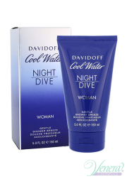 Davidoff Cool Water Night Dive Shower Gel 150ml για γυναίκες Women's face and body product's