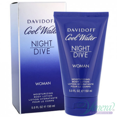 Davidoff Cool Water Night Dive Body Lotion 150ml για γυναίκες Women's face and body product's