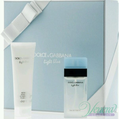 Dolce&Gabbana Light Blue Set (EDT 25ml + Body Cream 50ml) για γυναίκες Γυναικεία σετ