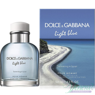 Dolce&Gabbana Light Blue Swimming in Lipari EDT 125ml για άνδρες Ανδρικά Αρώματα