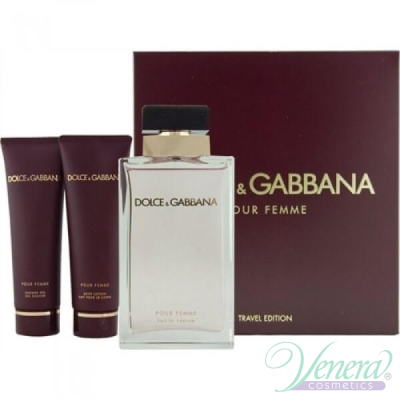 Dolce&Gabbana Pour Femme Set (EDP 100ml + BL 50ml + SG 50ml) για γυναίκες Sets