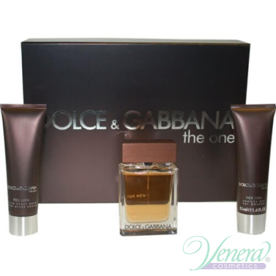 Dolce&Gabbana The One Set (EDT 50ml + AS Balm 50ml + SG 50ml) για άνδρες Gift Sets