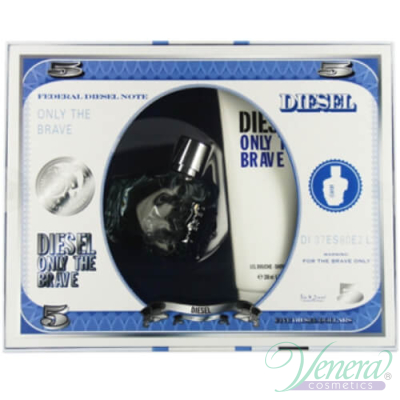 Diesel Only The Brave Set (EDT 50ml + AS Balm 70ml + SG 50ml) για άνδρες Gift Sets