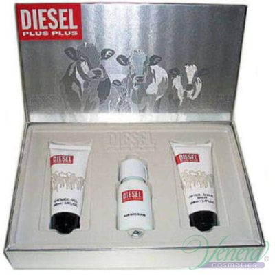 Diesel Plus Plus Set (EDT 75ml + AS Balm 100ml + SG 100ml) για άνδρες Gift Sets