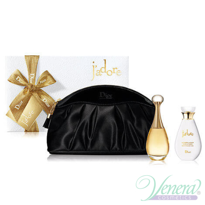 Dior J'adore Set (EDP 50ml + Body Lotion 75ml + Bag) για γυναίκες Gift Sets