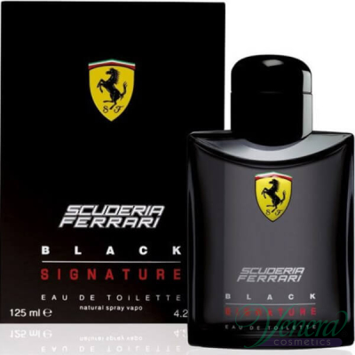 Ferrari Scuderia Ferrari Black Signature EDT 125ml για άνδρες Αρσενικά Αρώματα