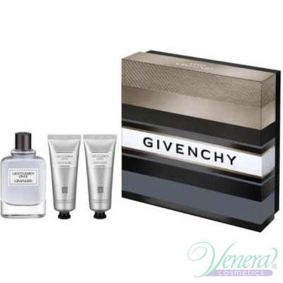 Givenchy Gentlemen Only Set (EDT 100ml + AS Balm 75ml + SG 75ml) για άνδρες Sets